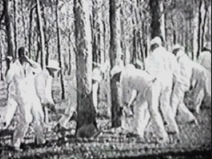The Texas convicts in Seeger's film